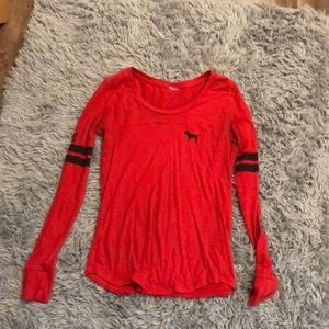 VS Pink long sleeved shirt, super comfy!